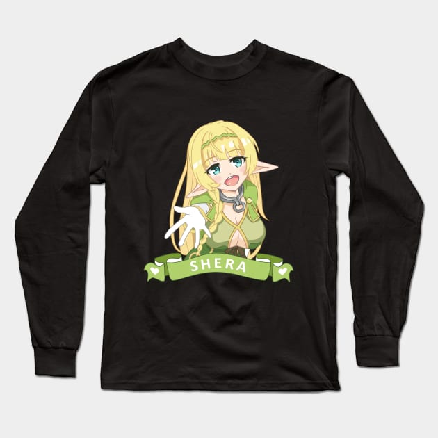 How Not to Summon a Demon Lord - Shera Long Sleeve T-Shirt by Dokey4Artist